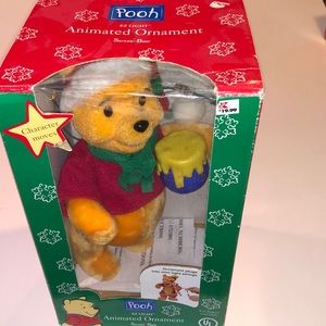 Winnie the Pooh 1998 ez light animated 11” Christmas ornament